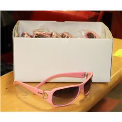 BOX OF PINK DESIGNER SUNGLASSES