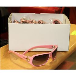 BOX OF PINK DESIGNER SUNGLASSES