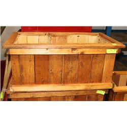 SOLID WOOD PLANTER - AS THEY COME