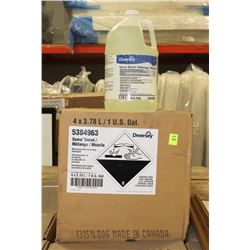 CASE WITH 4 3.78L BOTTLES OF SUMA BLEND