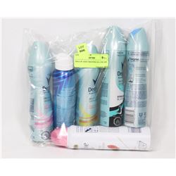 BAG OF ASST SHAVING GEL/CREAM