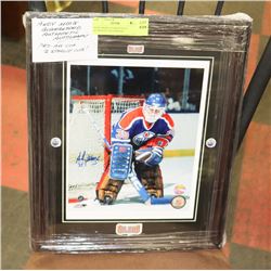 ANDY MOOG GUARANTEED AUTHENTIC AUTOGRAPH