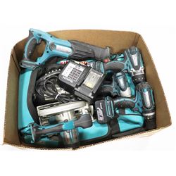 MAKITA 18V LI-ION, CORDLESS TOOL SET IN