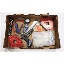 LARGE FLAT OF TOOLS INCL. MASTERCRAFT AIR