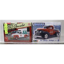 LOT OF 2  MODELS - 1950 CHEVY, 1941 CHEVY