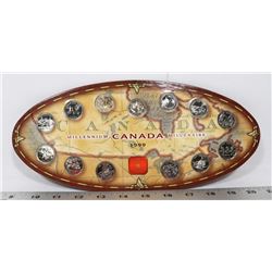 1999 MILLENIUM CANADA QUARTER SET