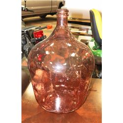 LARGE MERLOT GLASS VASE