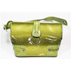 GREEN PRINCESS FLORENCE LADIES SNAKE SKIN STYLE