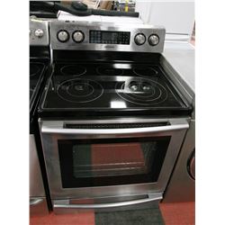 SAMSUNG STAINLESS STEEL STOVE 30"X25"X37".