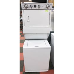 WHIRLPOOL STACK UNIT WASHER & DRYER