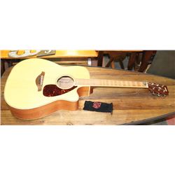 YAMAHA SIX STRING ELECTRIC/ACOUSTIC GUITAR
