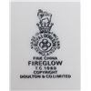 Image 2 : 34PC ROYAL DOULTON "FIRE GLOW" FINE CHINA SET