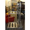 Image 1 : STAINLESS STEEL BOX CART STORAGE 750LB CAPACITY