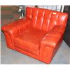 Image 1 : ESTATE VINTAGE RETRO RED ARMCHAIR