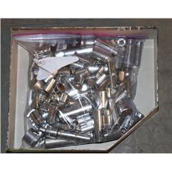 FLAT OF ASSORTED SOCKETS
