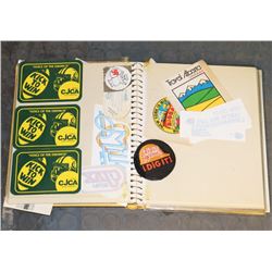 VINTAGE STICKER COLLECTION