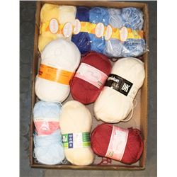 FLAT 100% ACRYLIC YARN