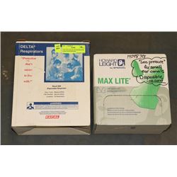 NEW 20 PC RACAL N95 RESPIRATOR MASK WITH NEW BOX