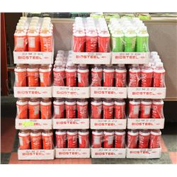 15 ASSORTED CASES OF BIOSTEEL FRUIT DRINK