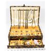Image 1 : ESTATE JEWELLERY BOX WITH CONTENTS