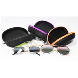 LOT OF 3 ASSORTED SUNGLASSES