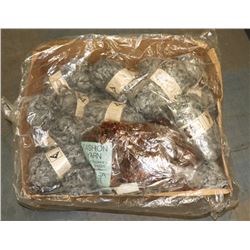 FLAT OF ASSORTED YARN.