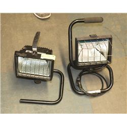 LOT OF 2 SHOP LIGHTS