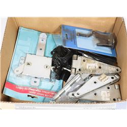 BOX W/NEW GARAGE DOOR SLIDE LOCK, NEW