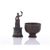 Image 1 : Grouping of A Miniature Bronze Falconer