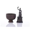 Image 2 : Grouping of A Miniature Bronze Falconer