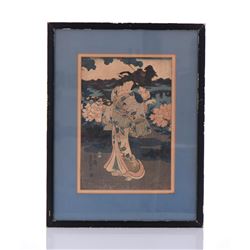 19th Century Japanese Edo Woodblock
