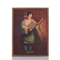 Early 20th Century Watercolor, Unsigned.