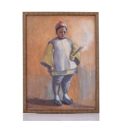 Early 20th Century Watercolor, Unsigned.