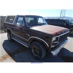 1980 - FORD BRONCO