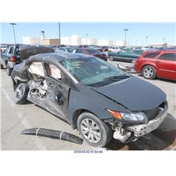 2012 - HONDA CIVIC