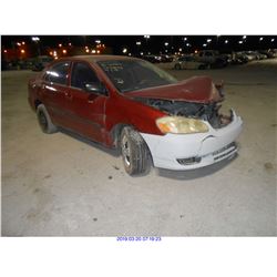 2003 - TOYOTA COROLLA