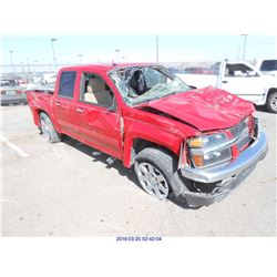 2012 - CHEVROLET COLORADO