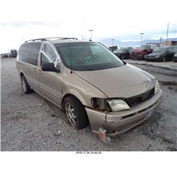 2003 - OLDSMOBILE SILHOUETTE