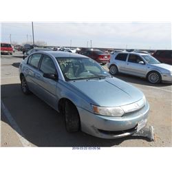 2003 - SATURN ION // PARTS ONLY