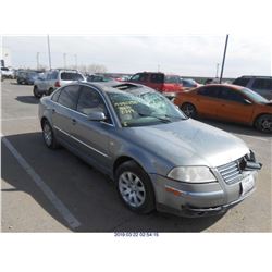 2003 - VOLKSWAGEN PASSAT