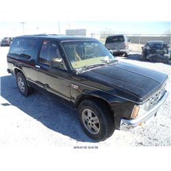 1984 - CHEVROLET S10 BLAZER