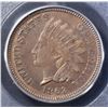 Image 2 : 1863 INDIAN CENT PCGS PR-45 OLD GREEN HOLDER