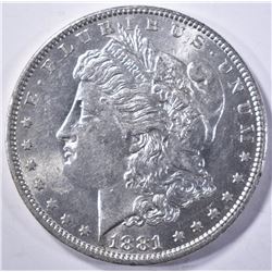 1881-O MORGAN DOLLAR, CH BU