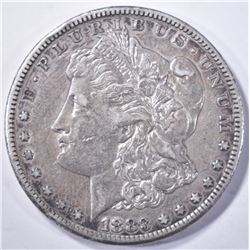 1883-S MORGAN DOLLAR, AU