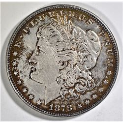 1878 7/8TF MORGAN DOLLAR AU TONED