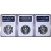 Image 2 : 3-1964 KENNEDY HALF DOLLARS, NGC PF-67