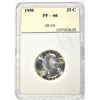 Image 1 : 1950 WASHINGTON PROOF QTR GRADED