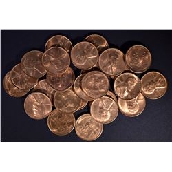 25-BU 1947-S LINCOLN CENTS