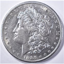 1886-S MORGAN DOLLAR  BU