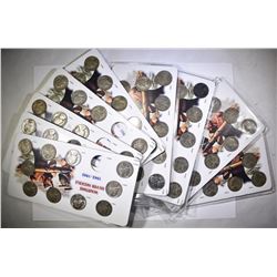 JEFFERSON CIRC WAR NICKEL SETS: